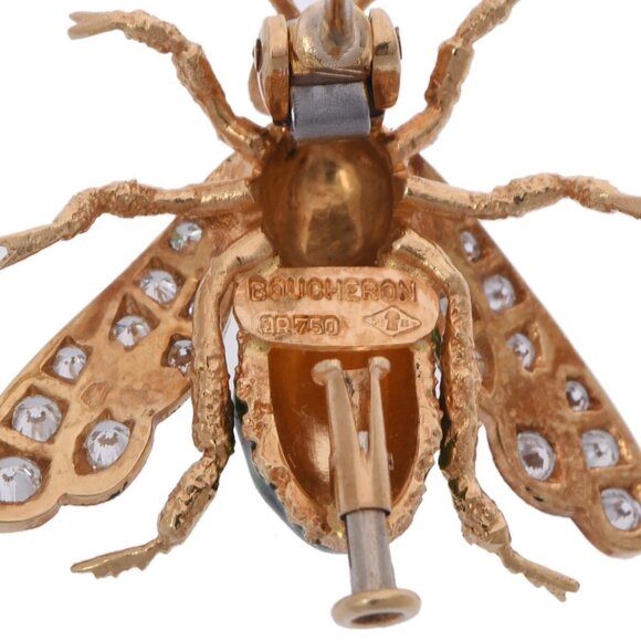 BOUCHERON Fly motif brooch 800000132642000 - Picture 5 of 6